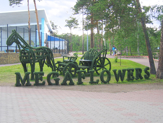 Сказочная карета в парке Гагарина
